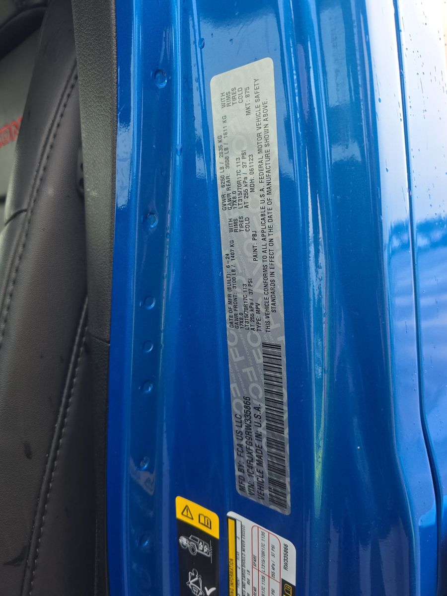 2024 Jeep Wrangler Rubicon X AWD