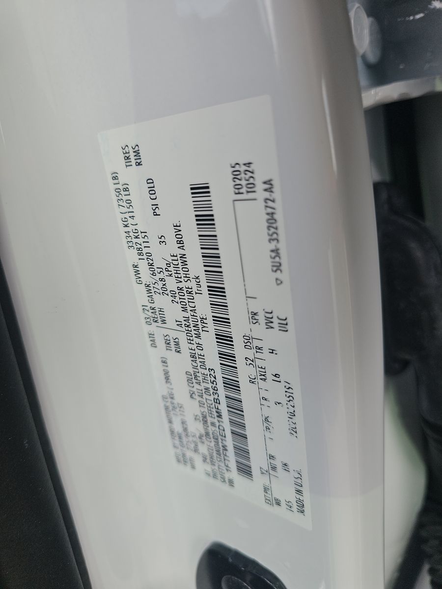 2021 Ford F-150 Hybrid Lariat AWD