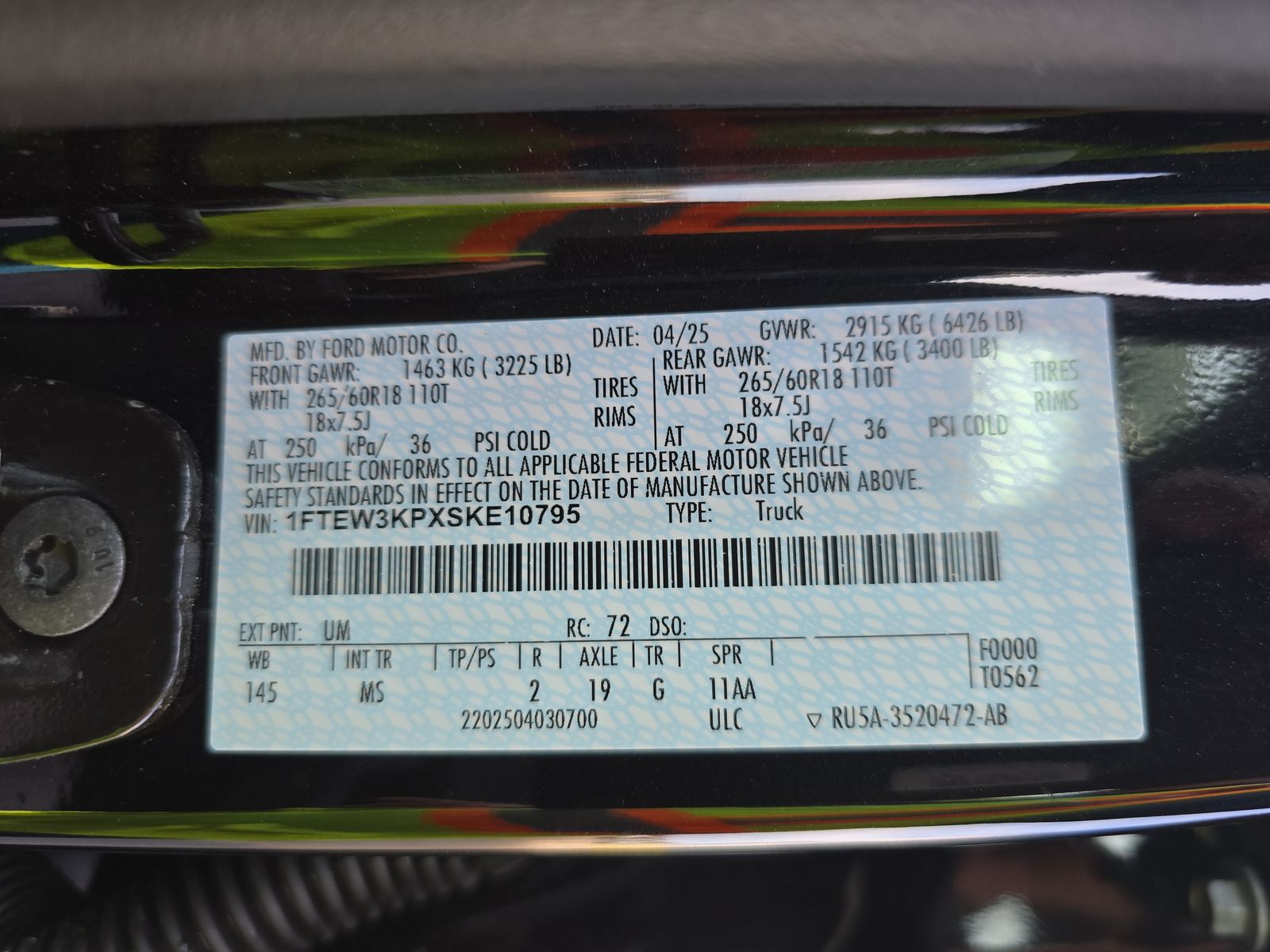 2025 Ford F-150 XLT RWD