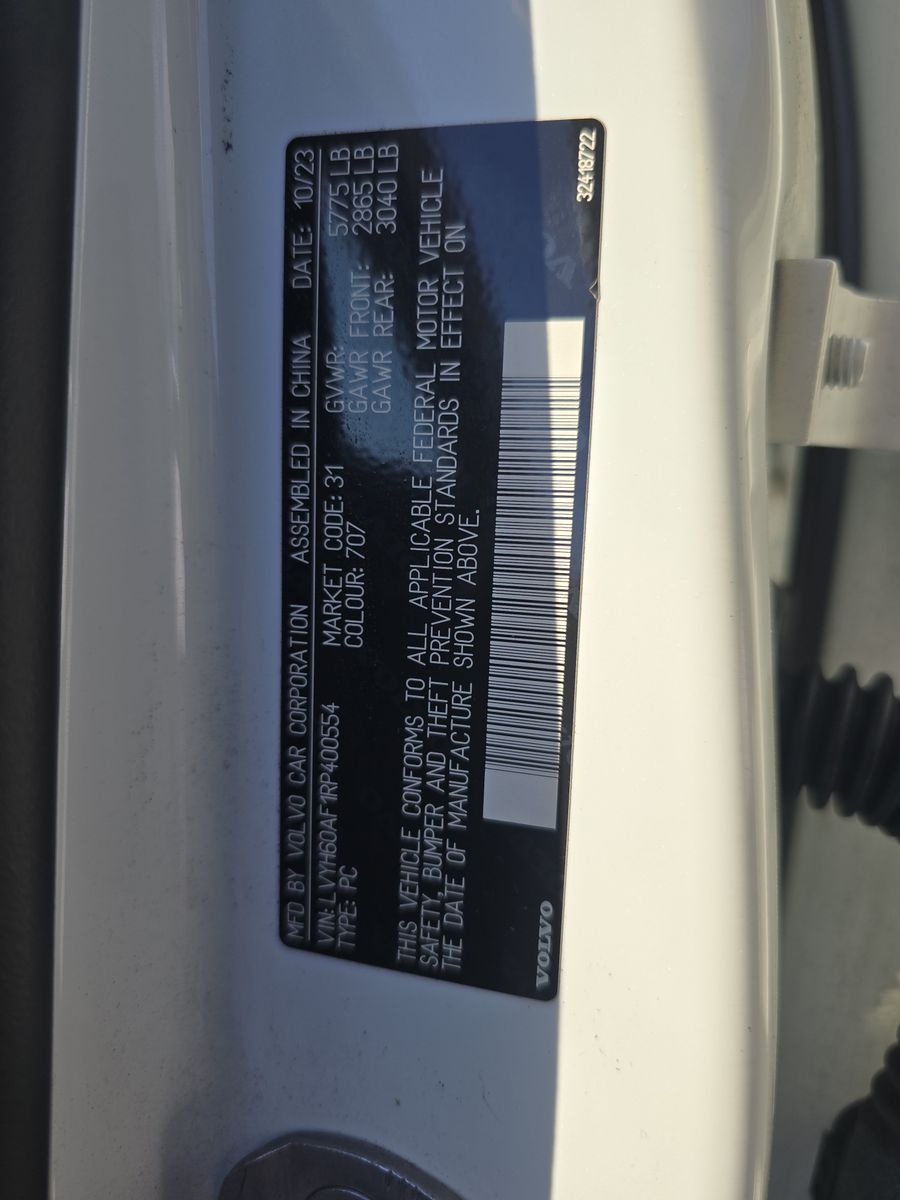 2024 Volvo S90 Recharge T8 Ultimate AWD