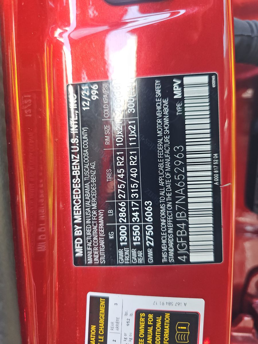 2022 Mercedes-Benz GLE GLE 350 RWD