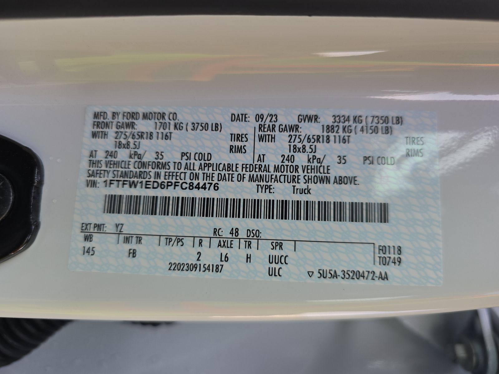 2023 Ford F-150 Hybrid XLT AWD