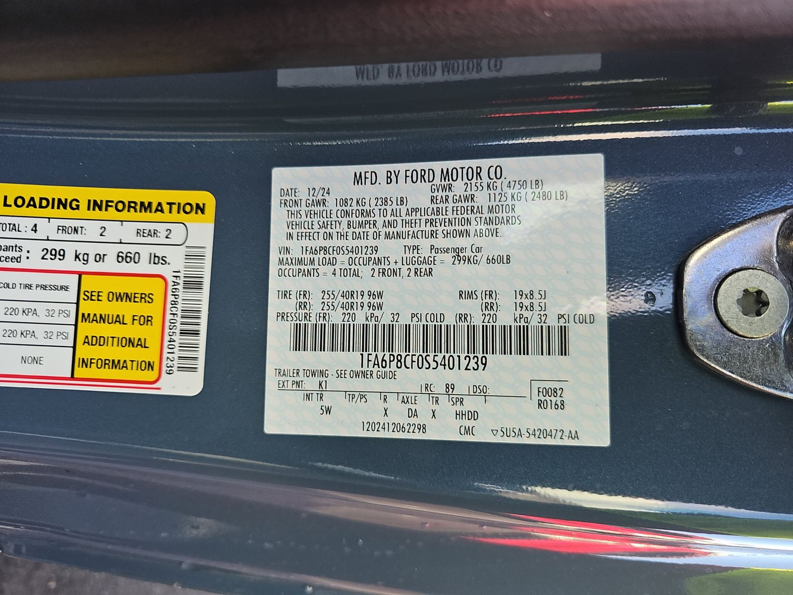 2025 Ford Mustang GT Premium FWD