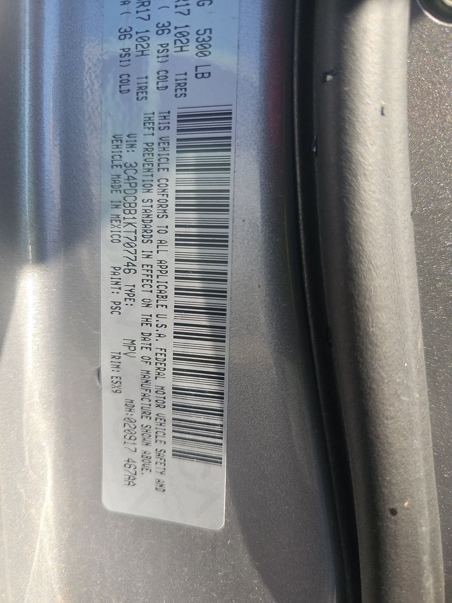 2019 Dodge Journey SE FWD