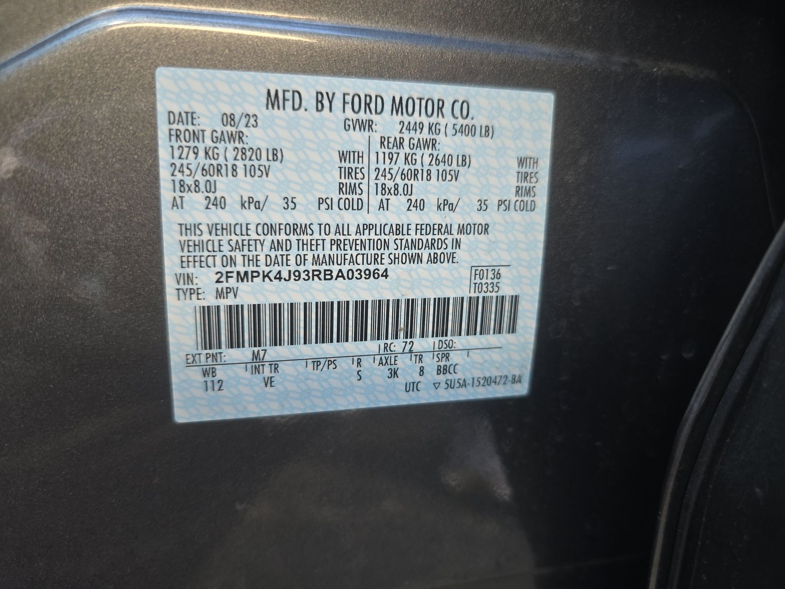 2024 Ford Edge SEL AWD