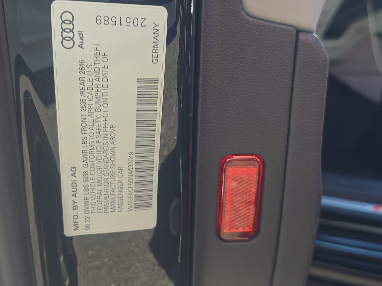 2022 Audi A5 S Line Premium Plus AWD