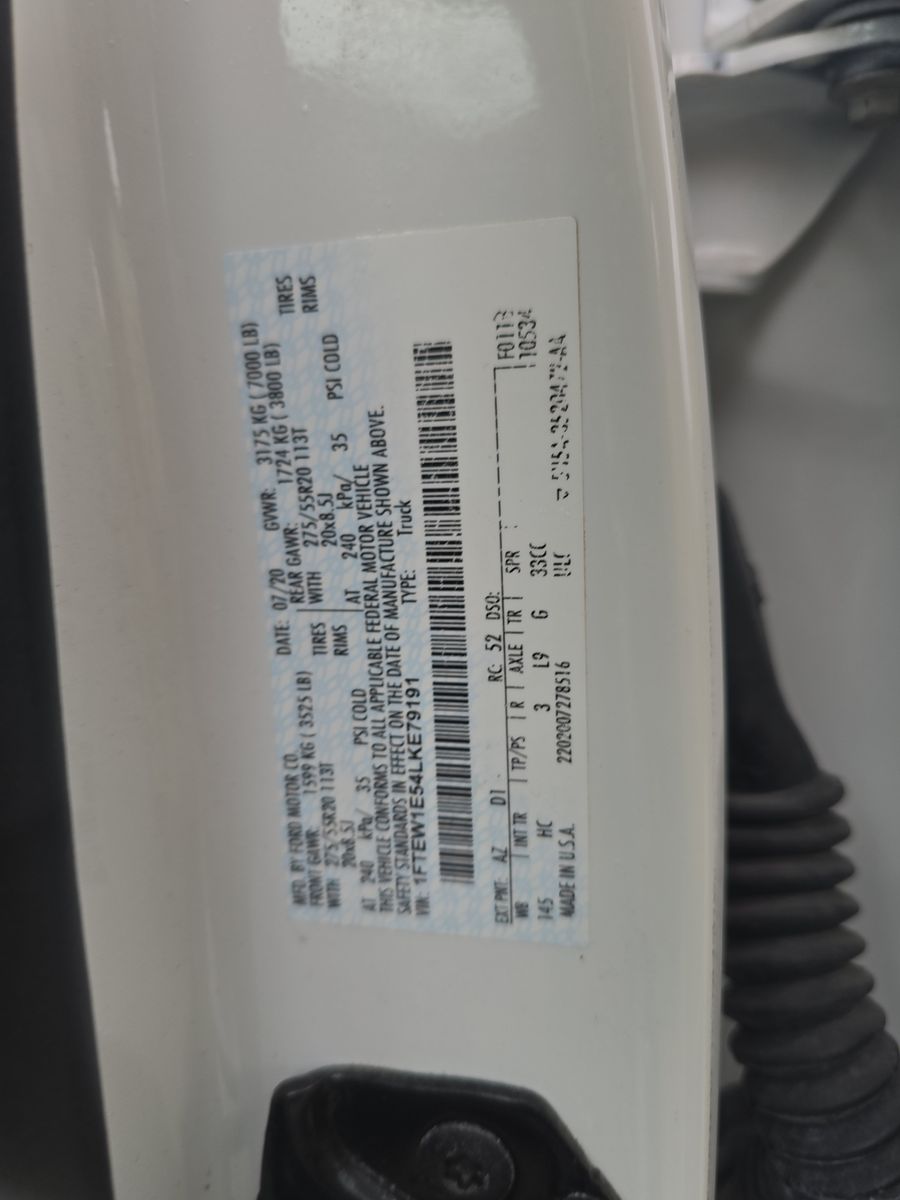 2020 Ford F-150 Lariat AWD