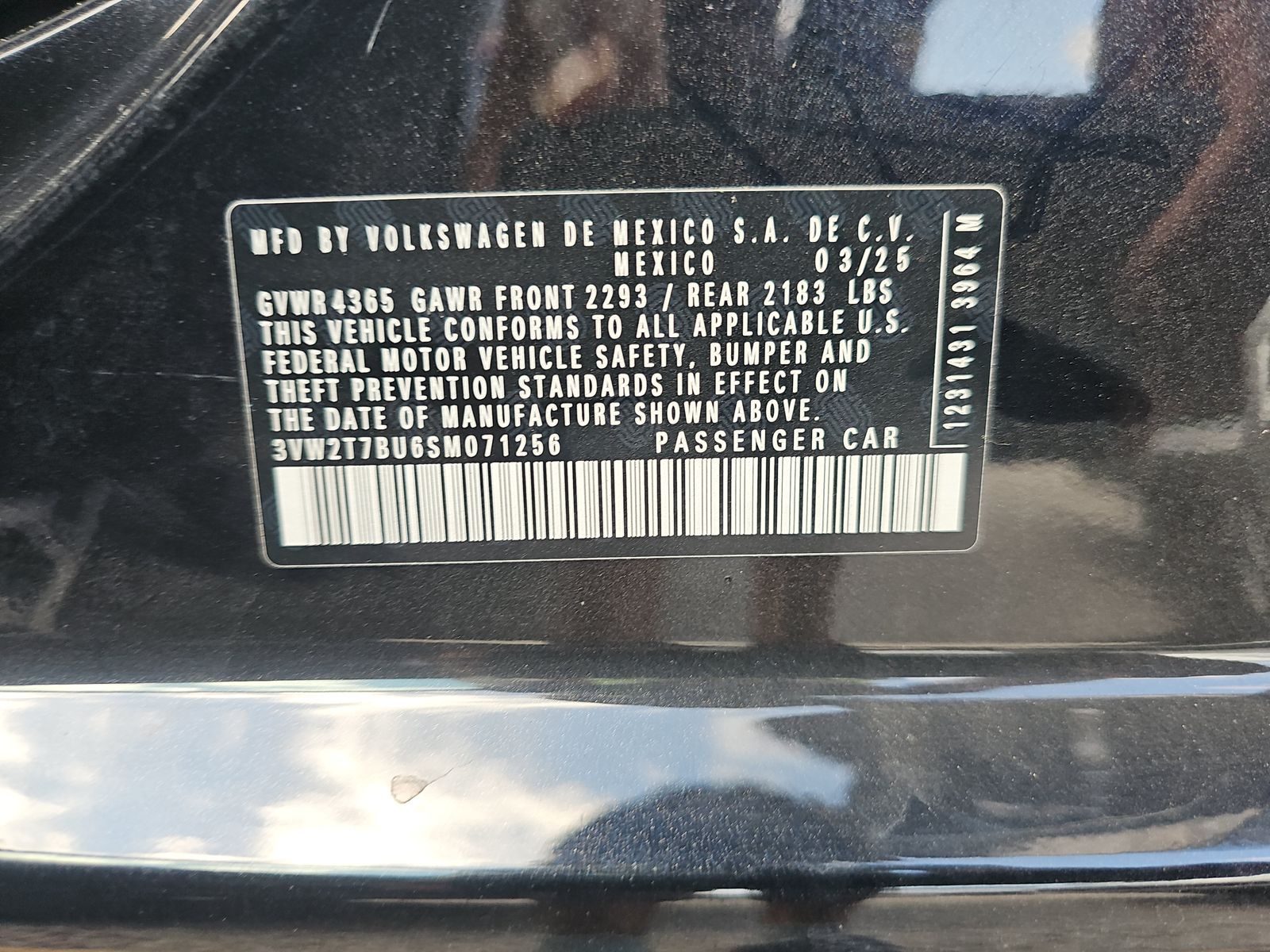 2025 Volkswagen Jetta 2.0T GLI Autobahn FWD