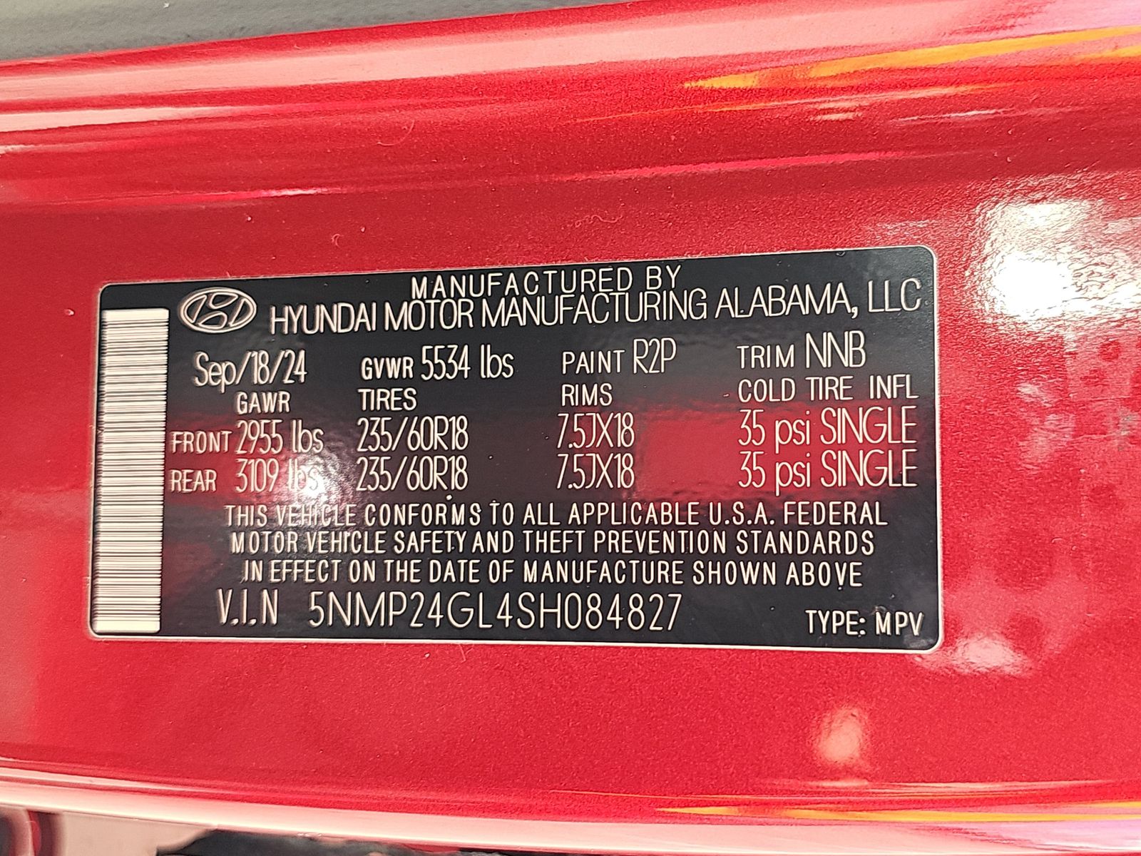 2025 Hyundai Santa Fe SEL FWD