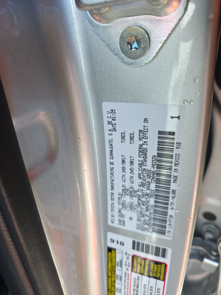 2025 Toyota Tacoma SR5 RWD