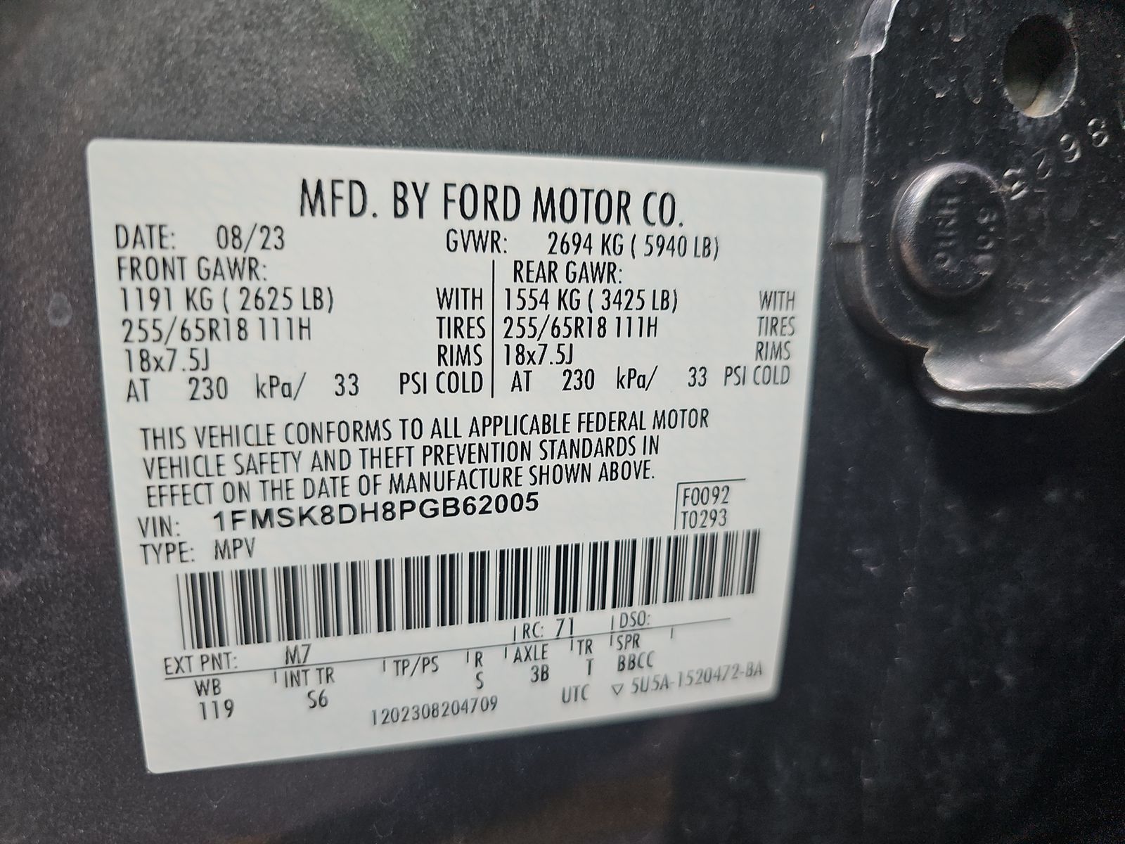 2023 Ford Explorer XLT AWD