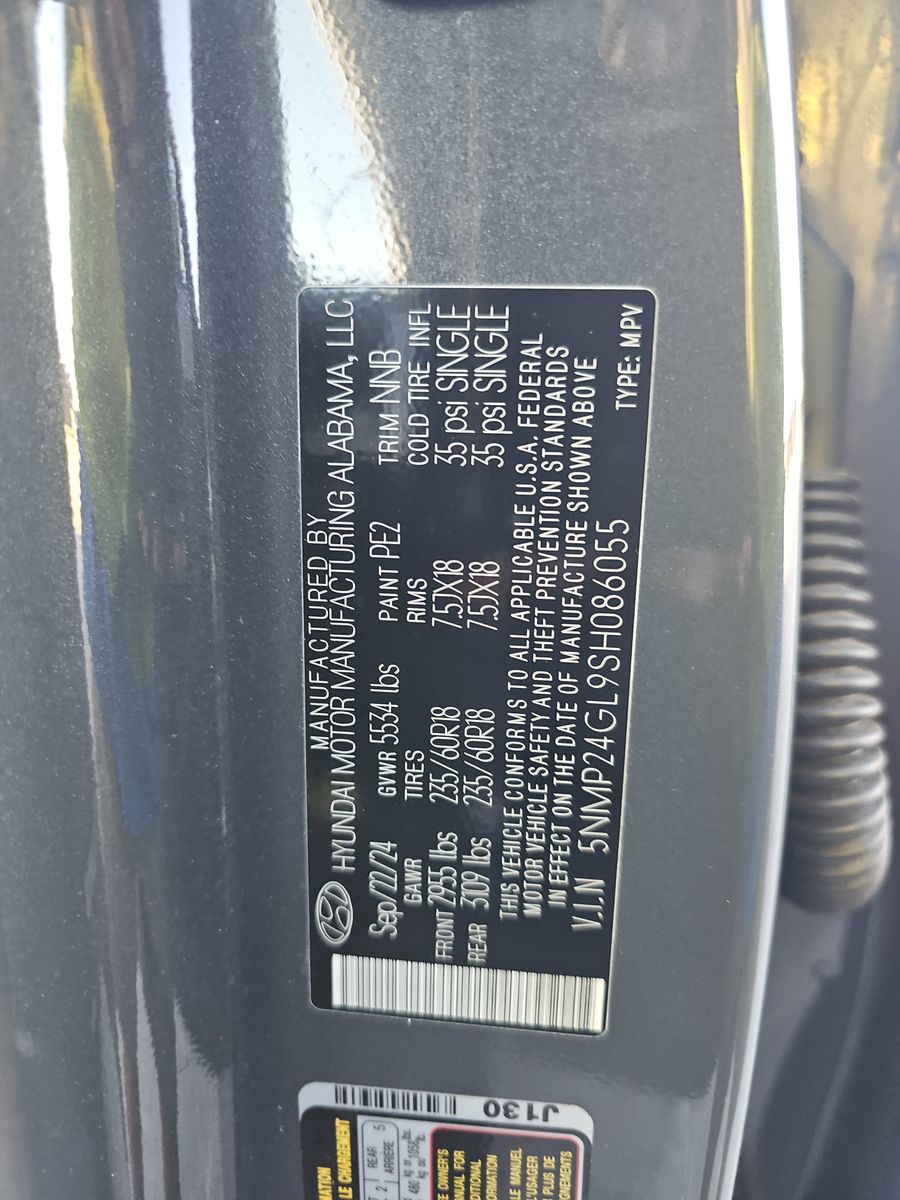 2025 Hyundai Santa Fe SEL FWD