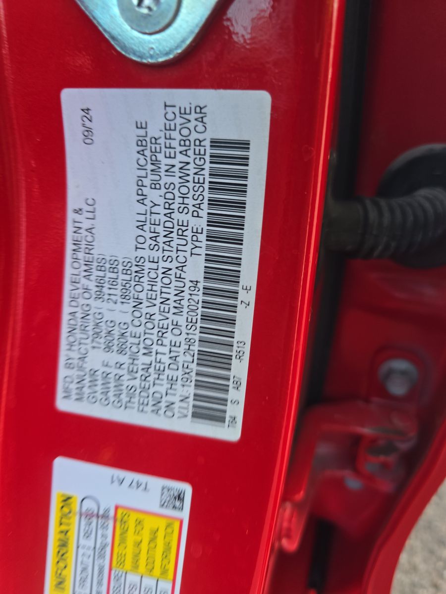 2025 Honda Civic Sport FWD