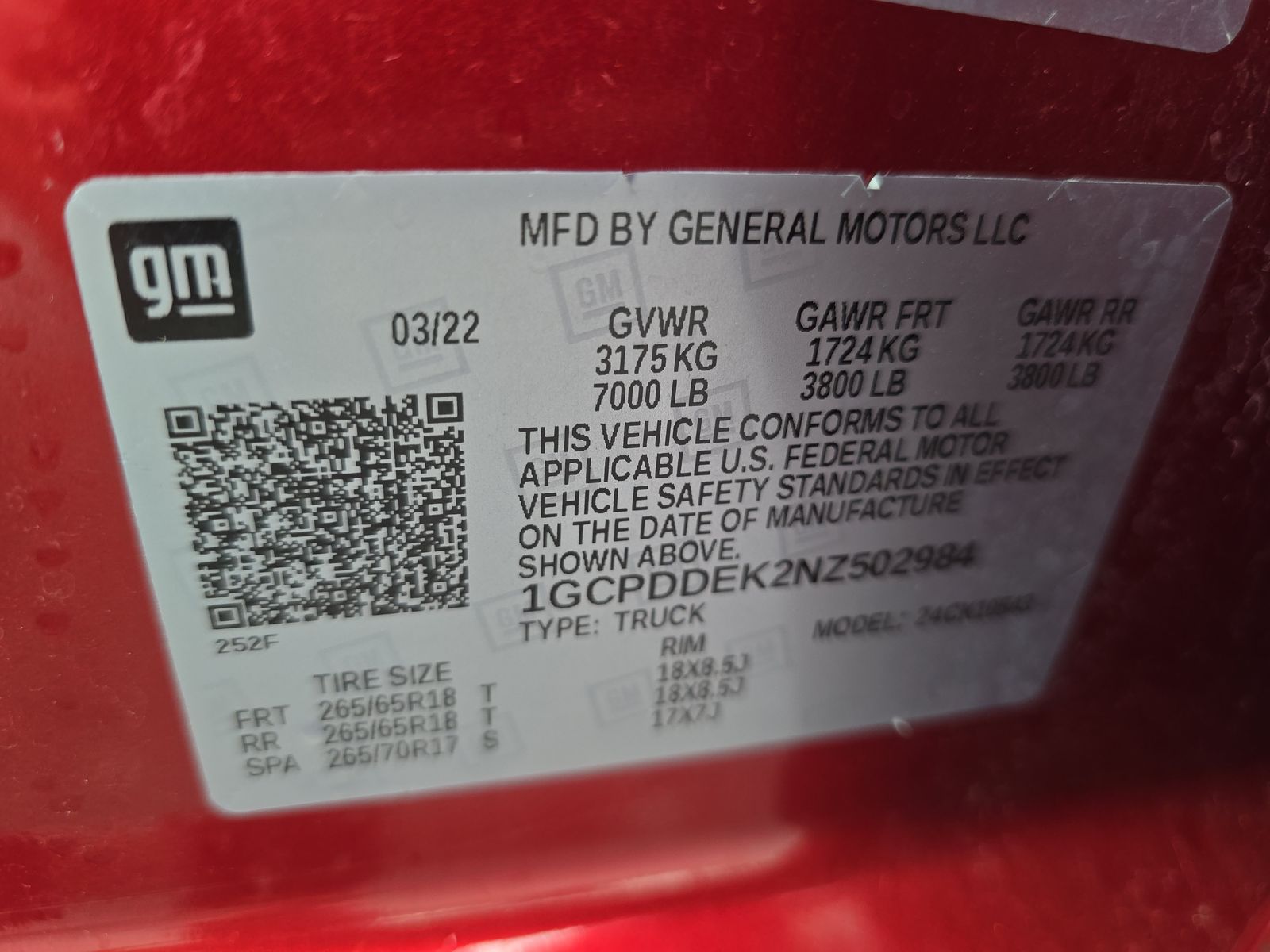 2022 Chevrolet Silverado 1500 LT AWD