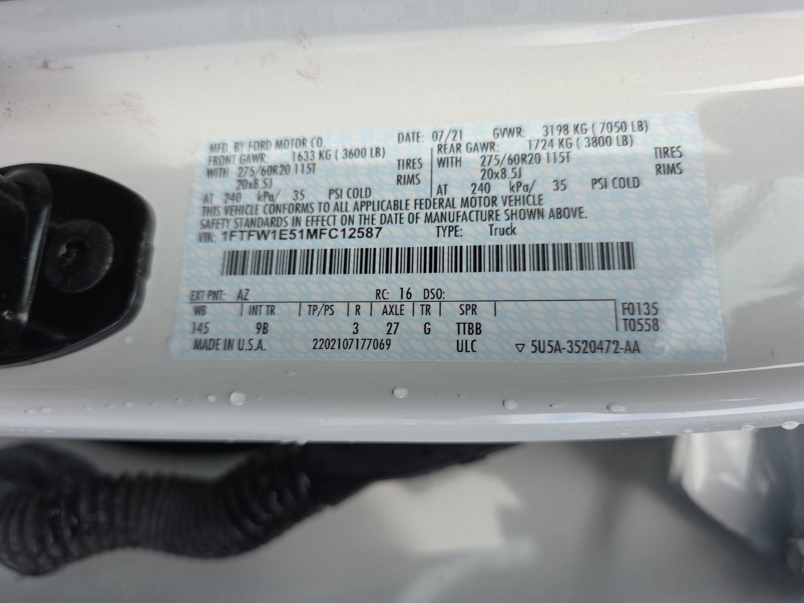 2021 Ford F-150 Platinum AWD