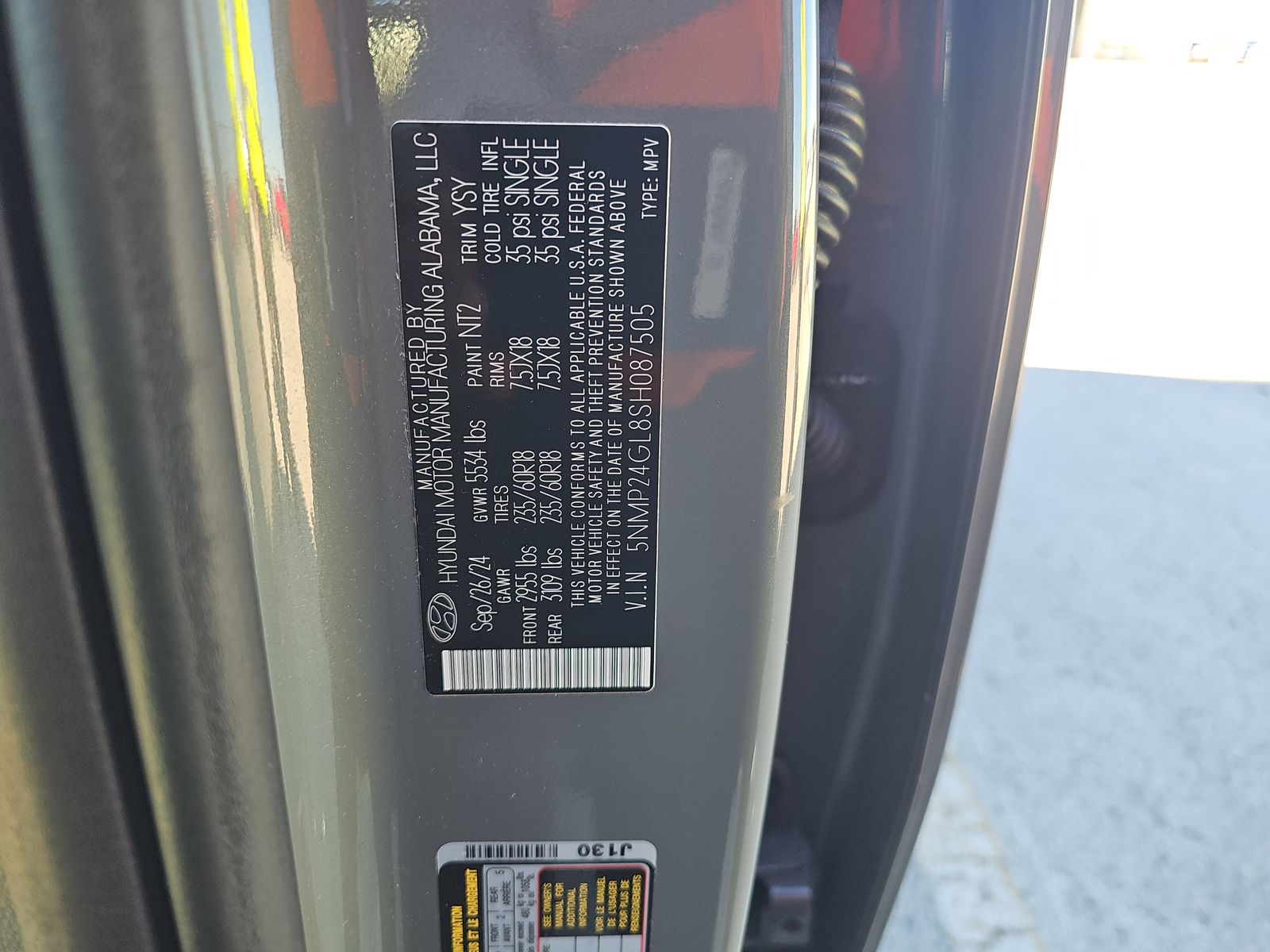 2025 Hyundai Santa Fe SEL FWD