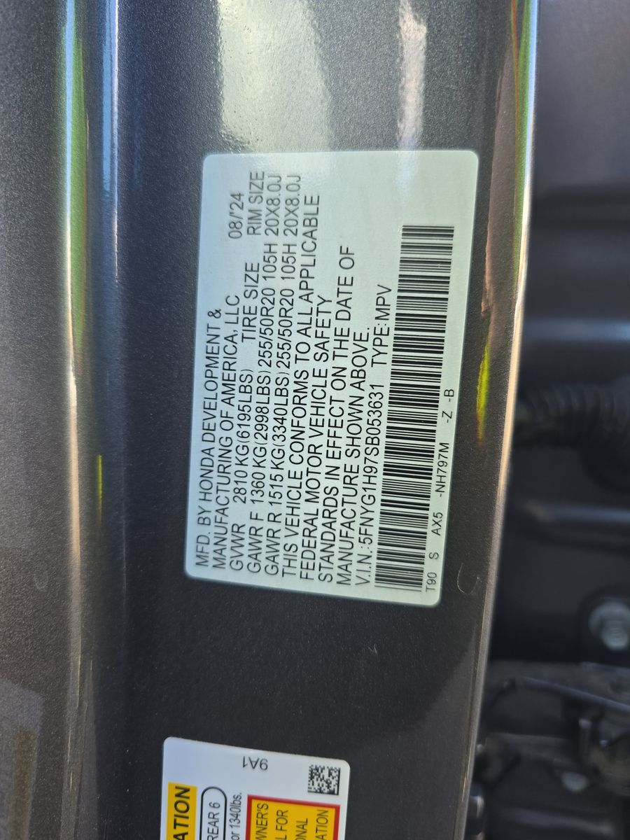 2025 Honda Pilot Black Edition AWD