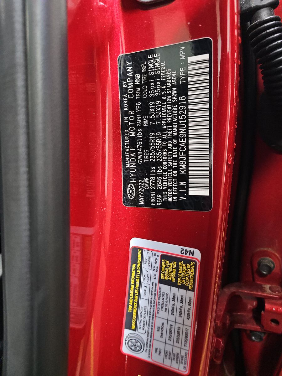 2022 Hyundai Tucson N Line AWD