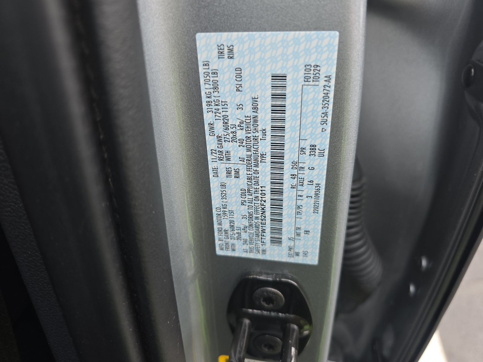 2022 Ford F-150 XLT AWD