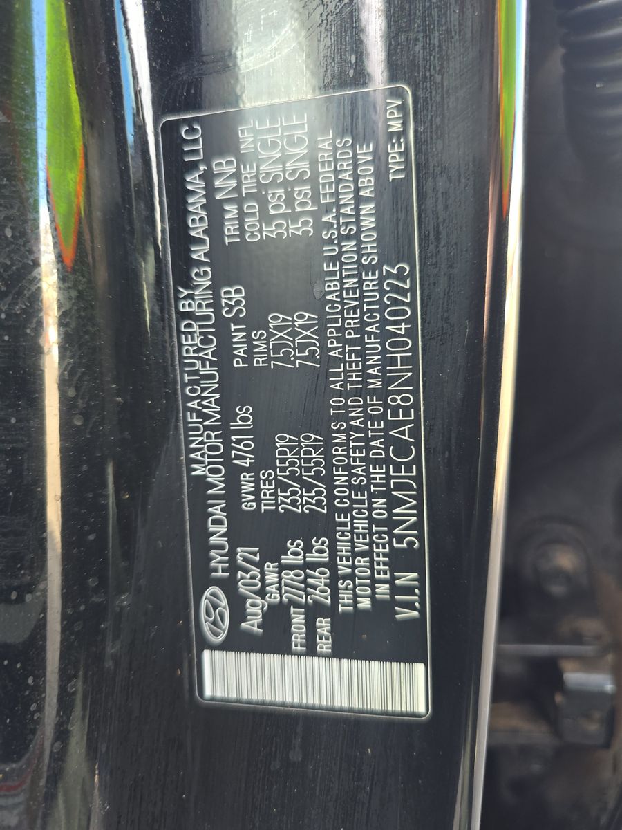 2022 Hyundai Tucson Limited AWD