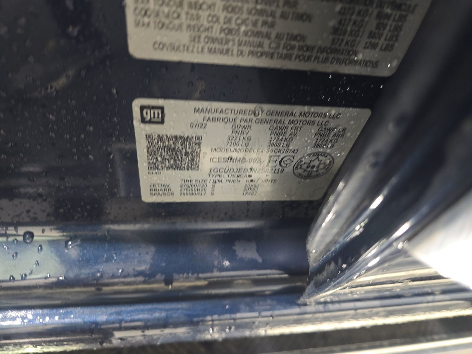 2022 Chevrolet Silverado 1500 High Country AWD