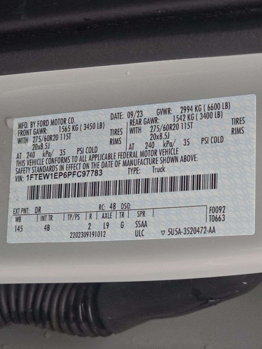 2023 Ford F-150 XLT AWD