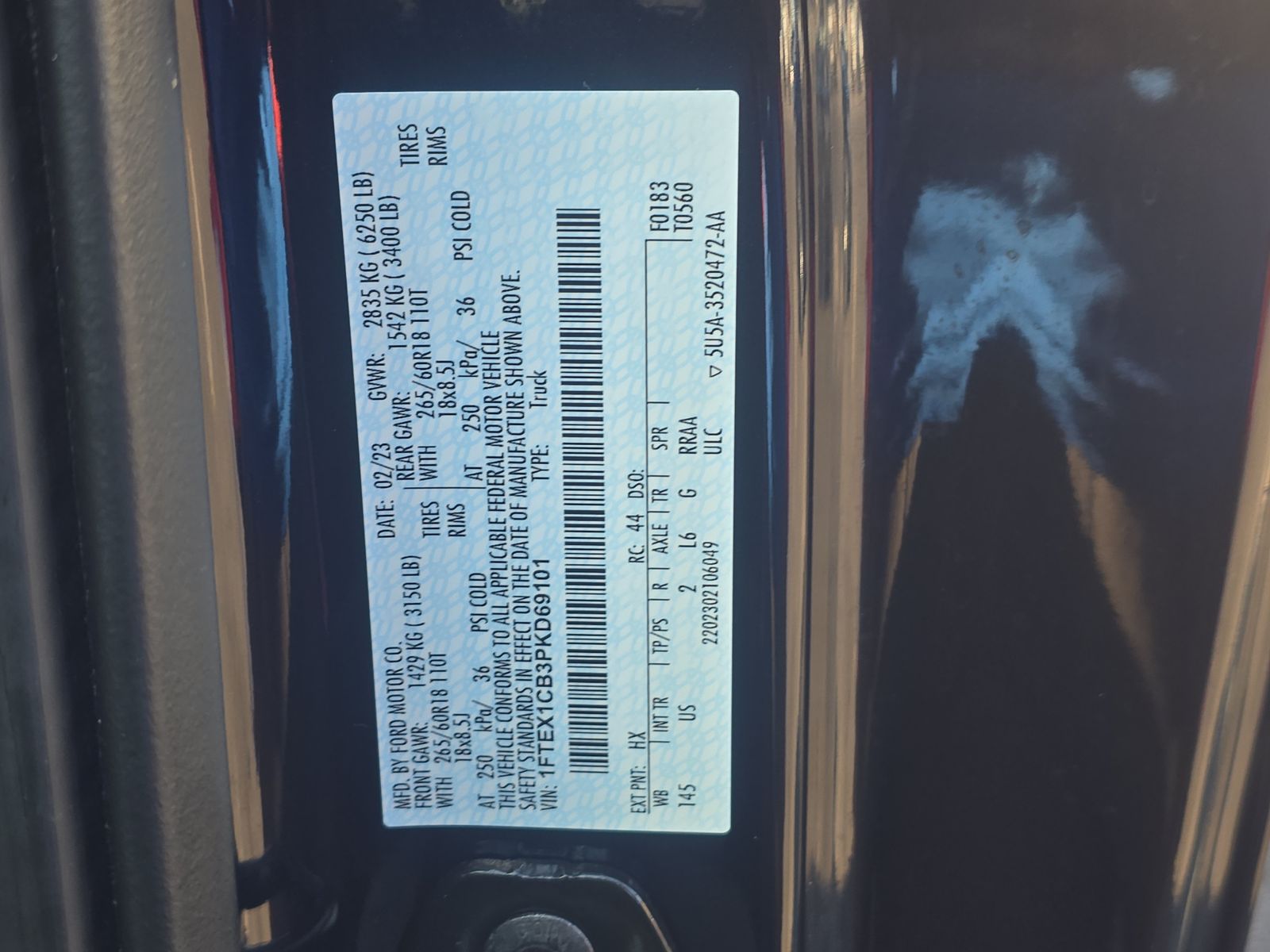 2023 Ford F-150 XLT RWD