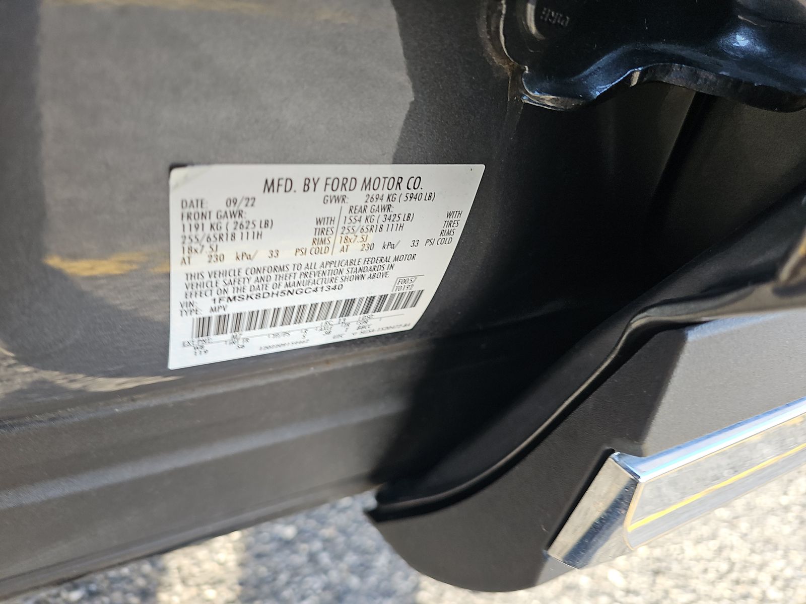 2022 Ford Explorer XLT AWD