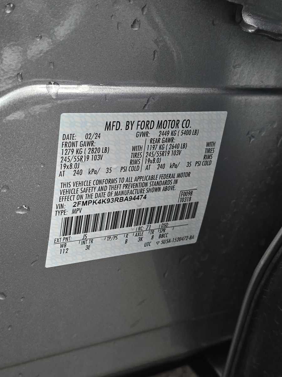 2024 Ford Edge Titanium AWD