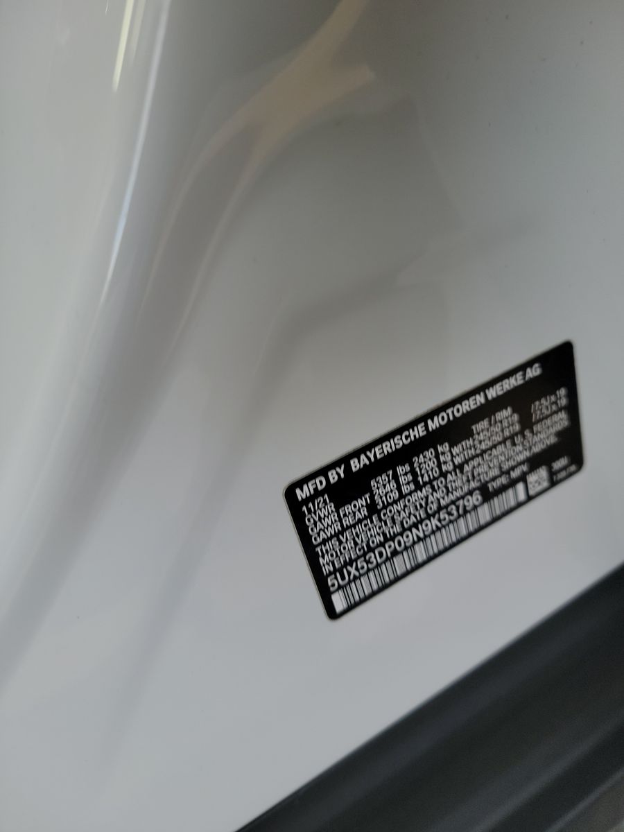 2022 BMW X3 xDrive30i AWD