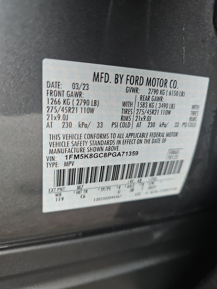 2023 Ford Explorer ST AWD