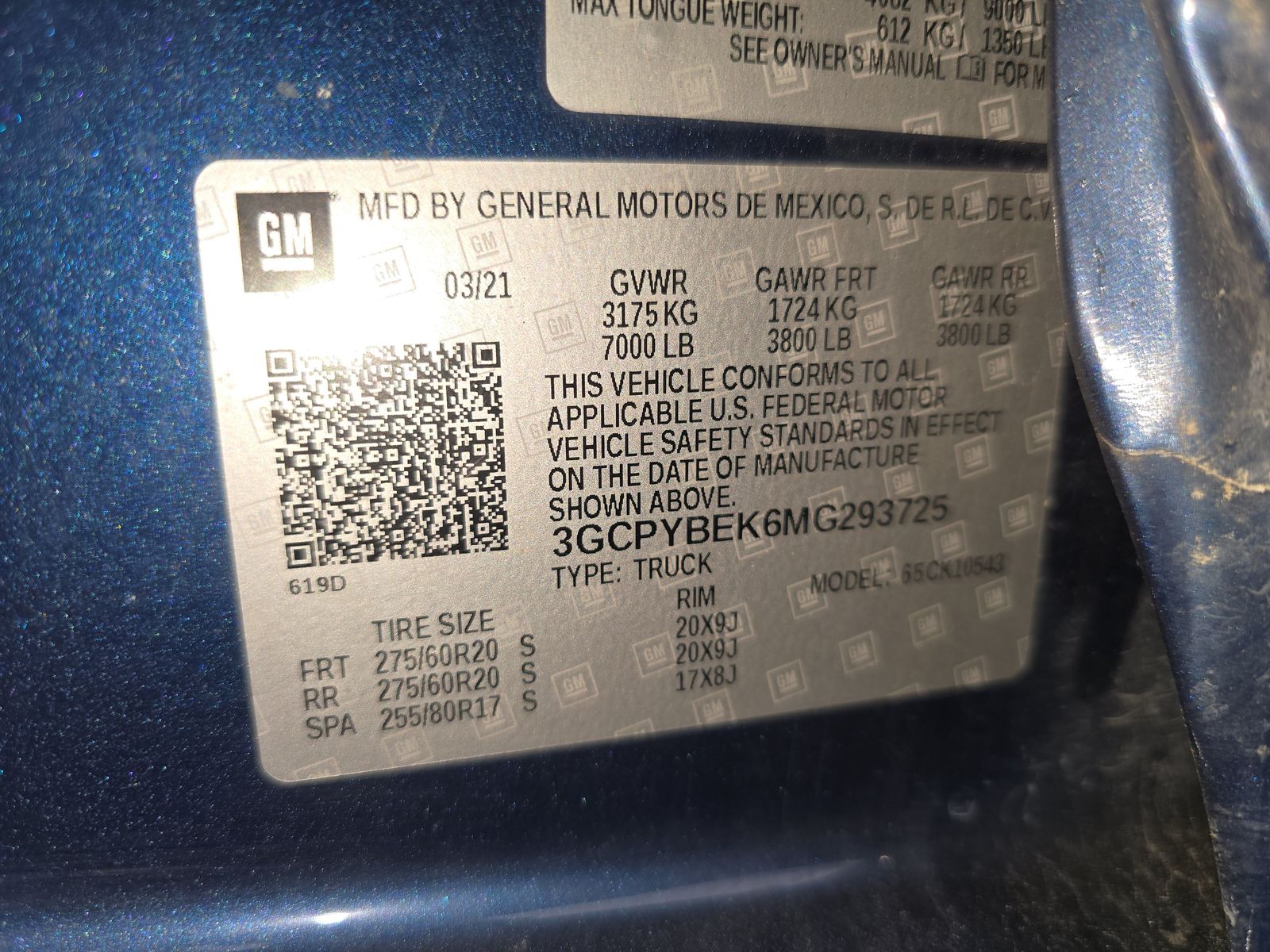 2021 Chevrolet Silverado 1500 Custom AWD