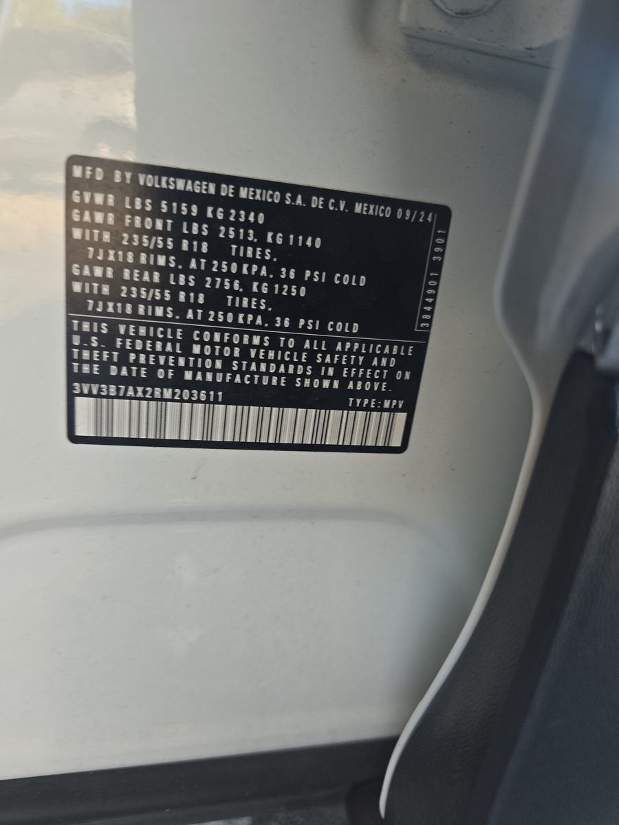 2024 Volkswagen Tiguan 2.0T SE FWD