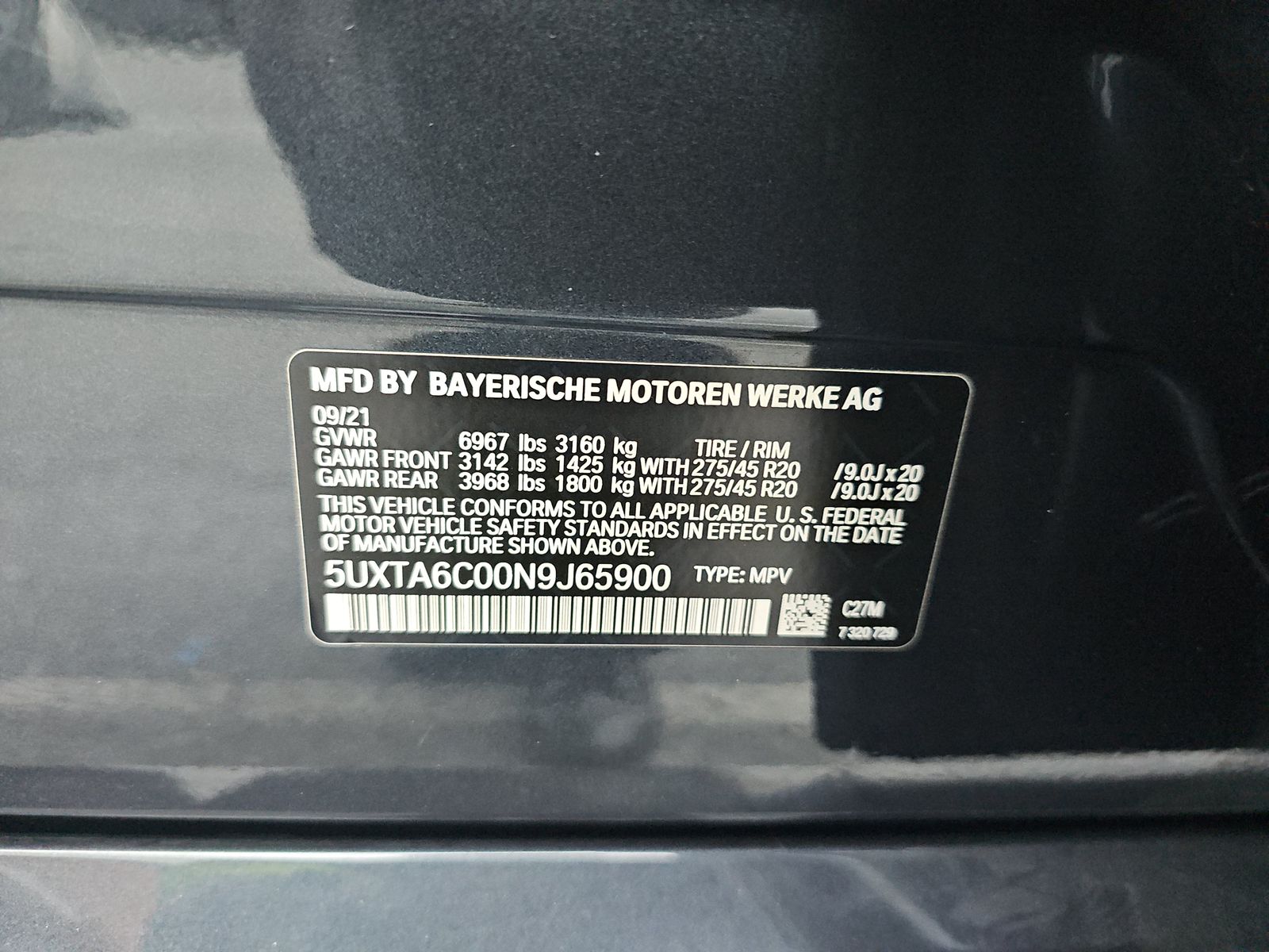 2022 BMW X5 xDrive45e AWD