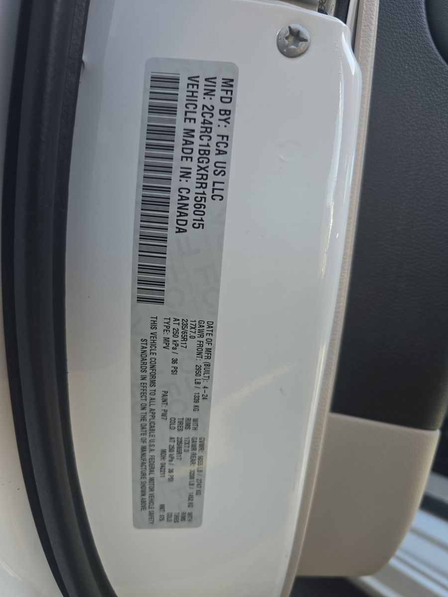 2024 Chrysler Pacifica Touring L FWD