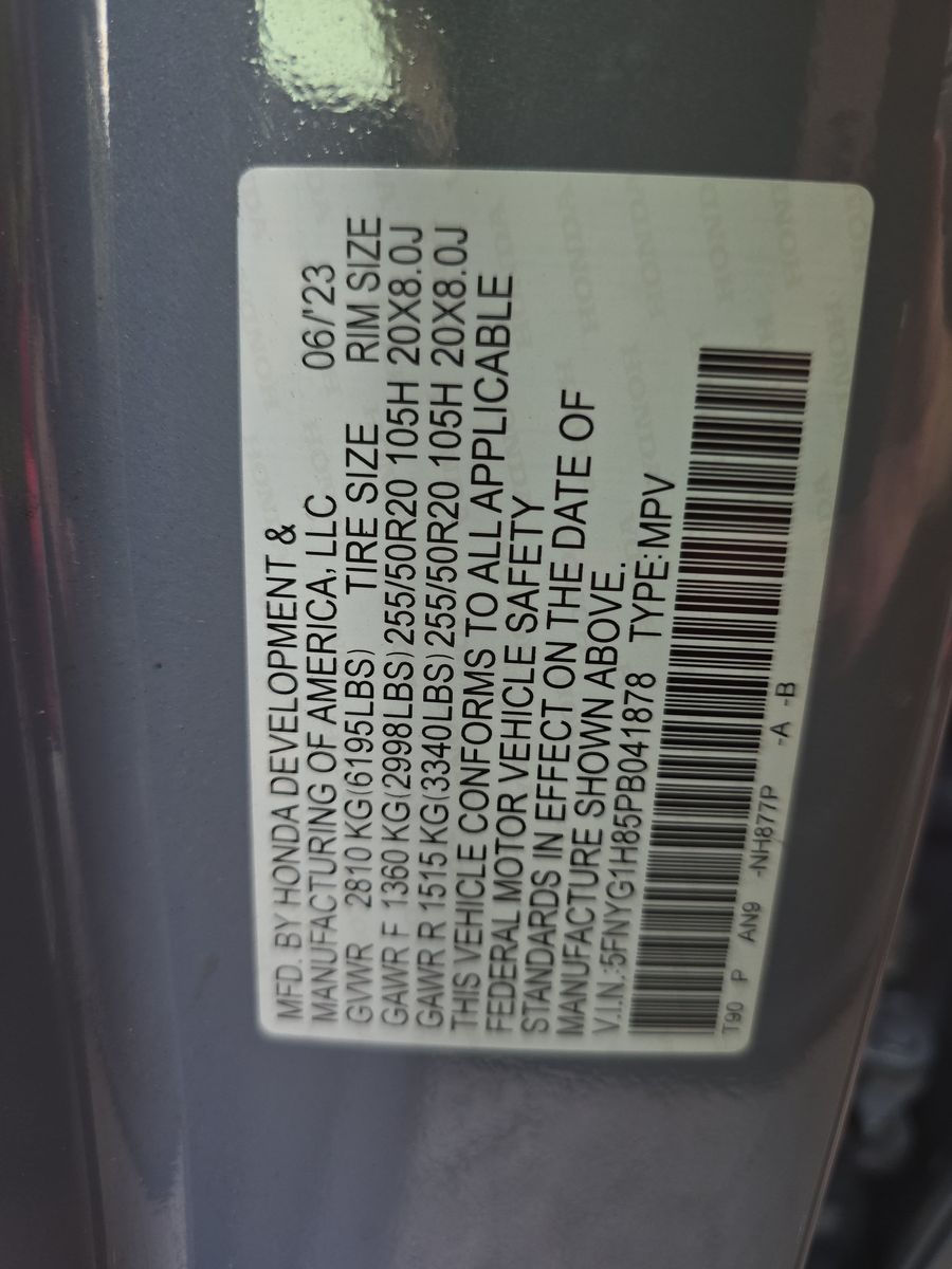 2023 Honda Pilot Elite AWD