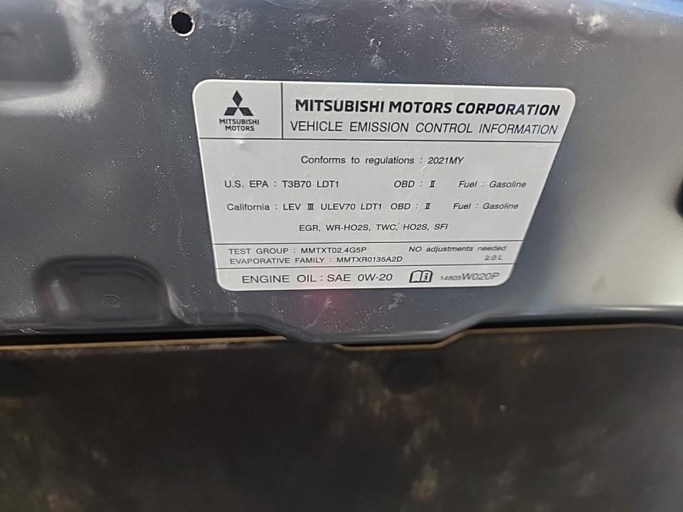 2021 Mitsubishi Outlander Sport 2.0 LE FWD