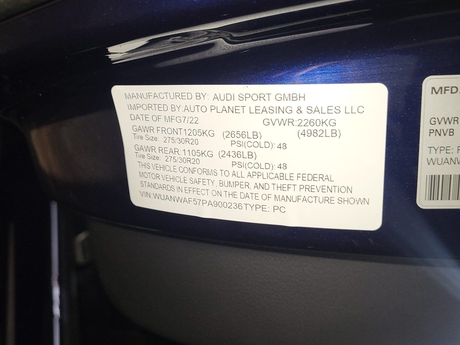 2023 Audi RS 5 Base AWD