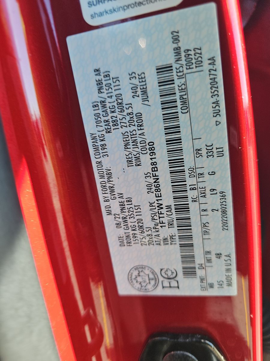 2022 Ford F-150 XLT AWD