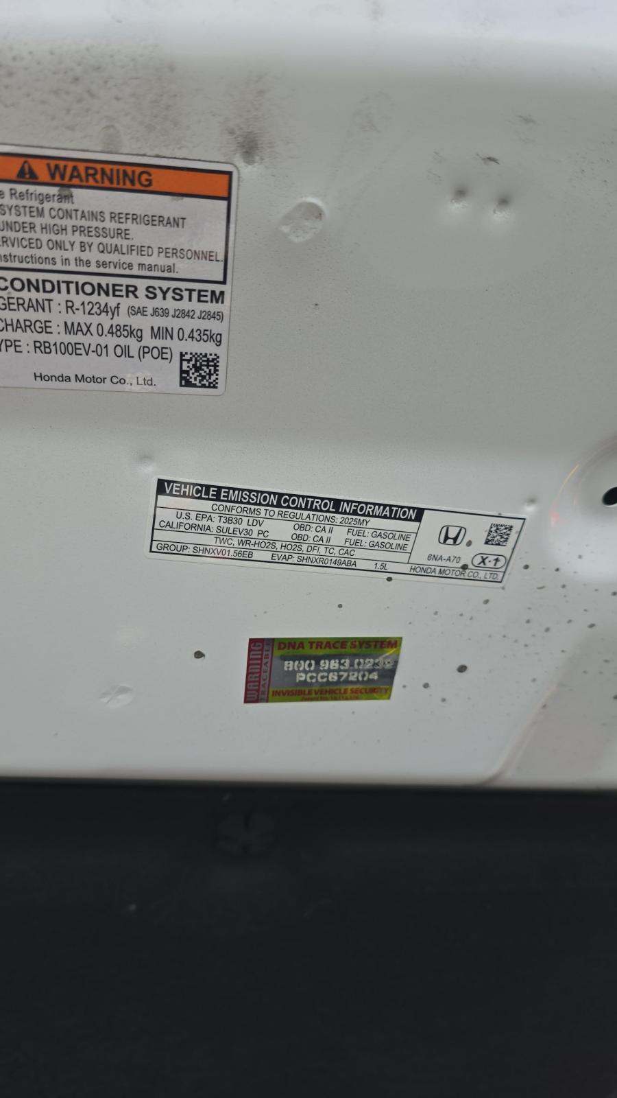 2025 Honda Accord LX FWD