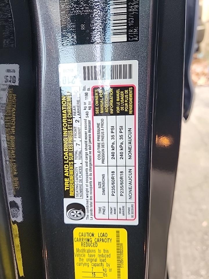 2025 Toyota Sienna Platinum AWD