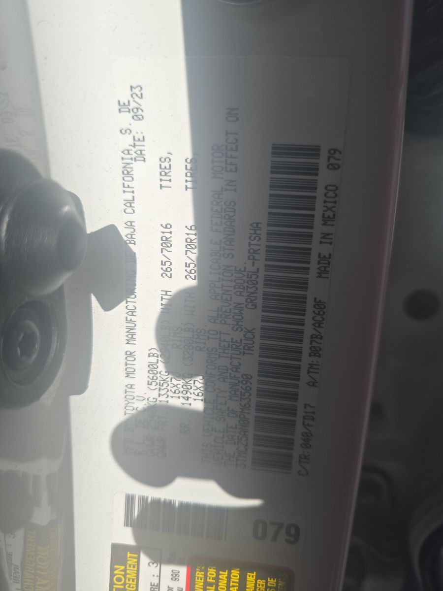 2023 Toyota Tacoma TRD Off-Road AWD