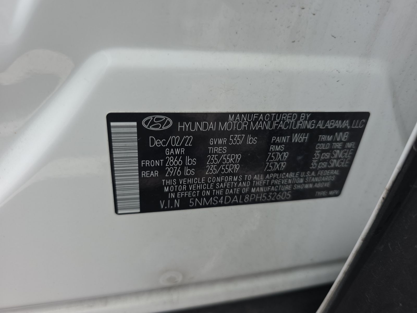 2023 Hyundai Santa Fe Limited AWD