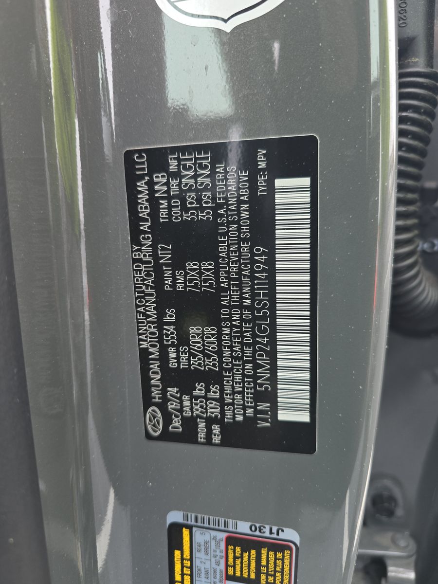 2025 Hyundai Santa Fe SEL FWD