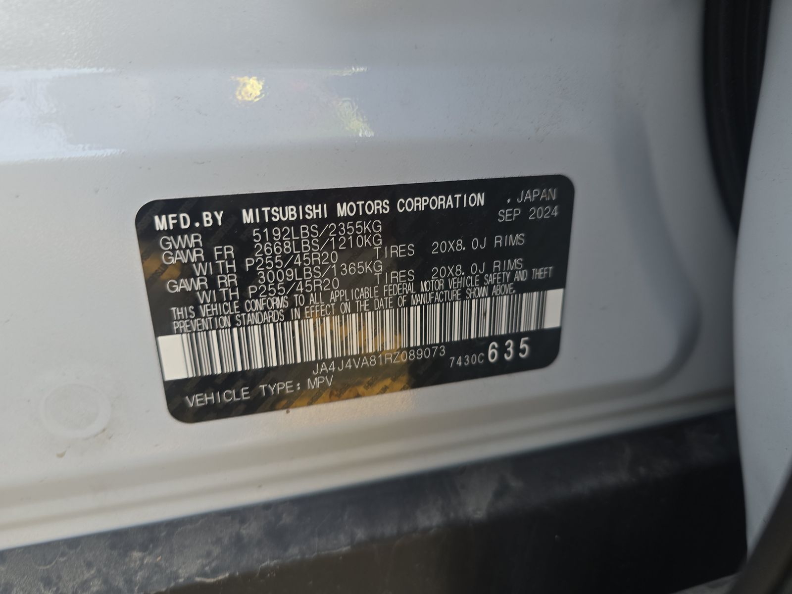 2024 Mitsubishi Outlander SE AWD