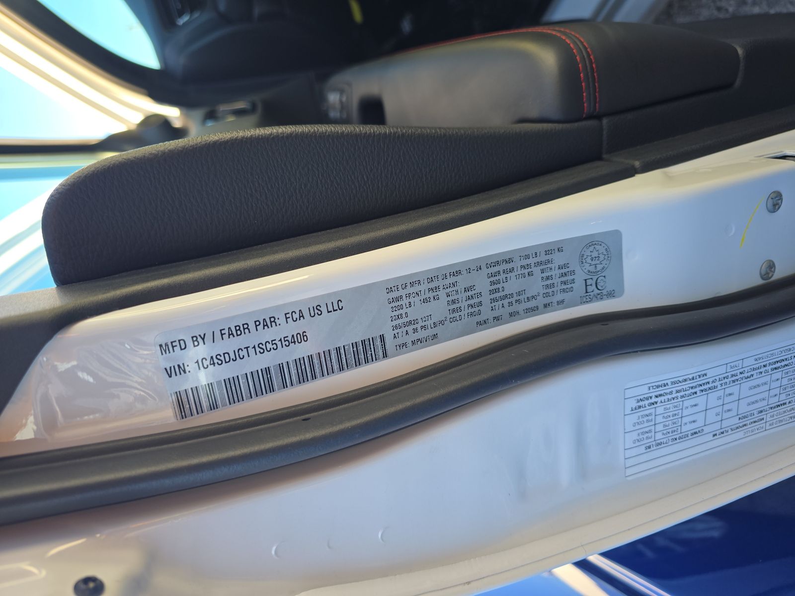 2025 Dodge Durango R/T AWD