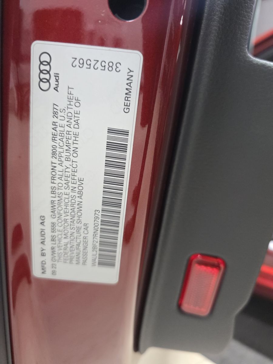 2024 Audi A6 Premium Plus AWD