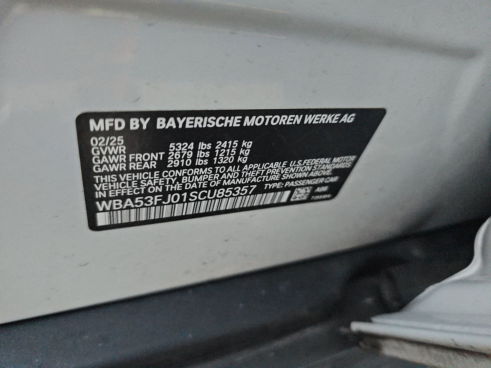 2025 BMW 5 Series 530i xDrive AWD