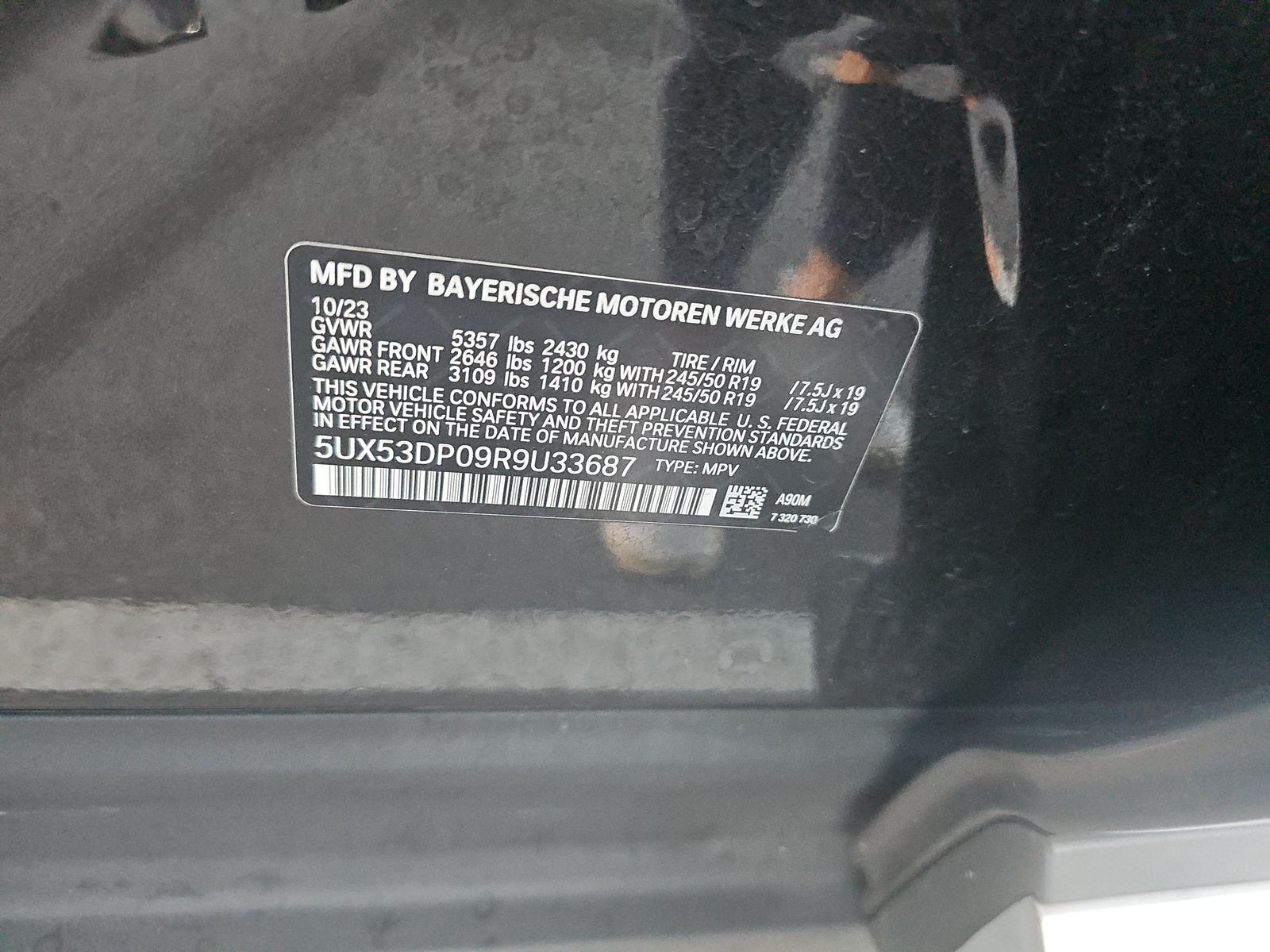 2024 BMW X3 xDrive30i AWD