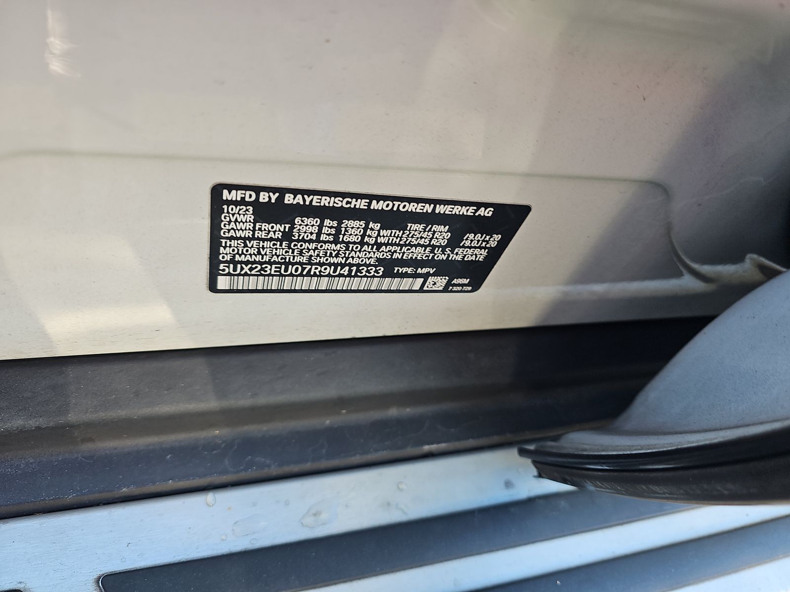 2024 BMW X5 xDrive40i AWD